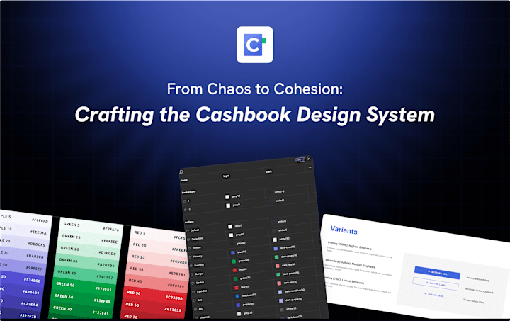 Cover image for From Chaos to Cohesion: Crafting the Cashbook Design System