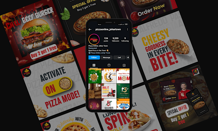 Cover image for Pizza Online Johar Town (@pizzaonline_johartown) • Instagram ph…
