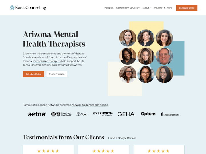 Cover image for Kona Counseling