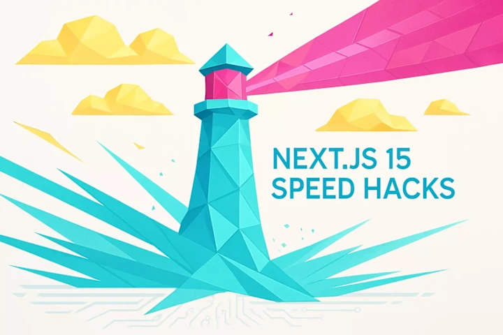 Cover image for Next.js 15 Speed Hacks: 7 Tweaks for a Perfect Lighthouse Score