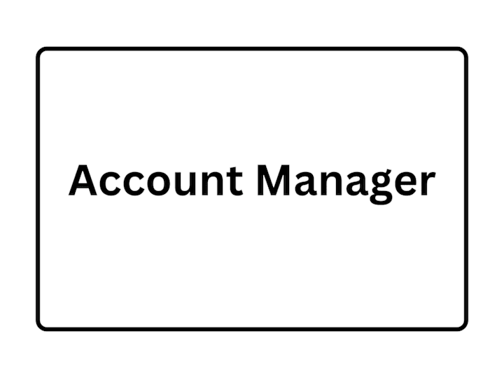 Cover image for Account Manager