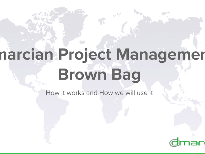 Cover image for Project Management Brown Bag Lunch Training