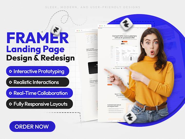 Cover image for Landing Page in Framer