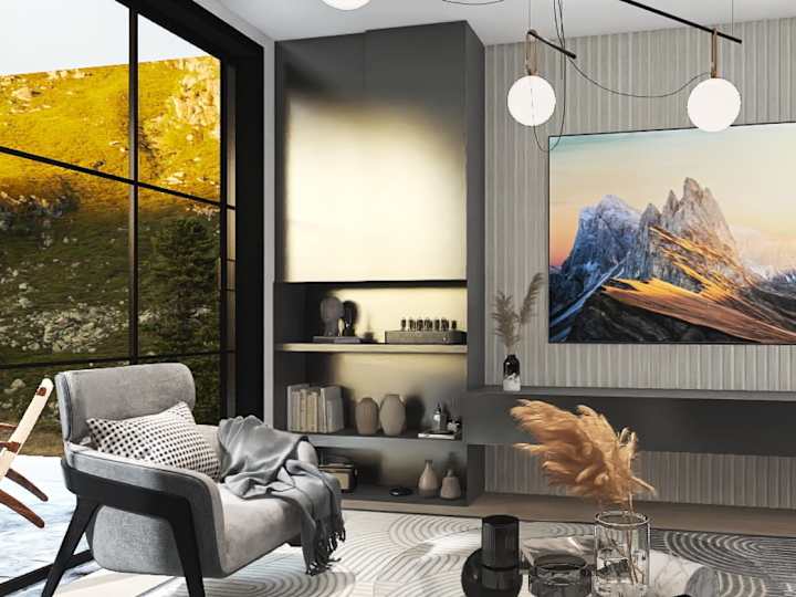 Cover image for Luxury Minimalist Living room