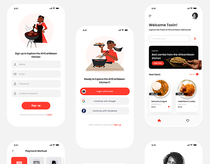 Cover image for Food Delivery App - A UX/UI case study on Behance