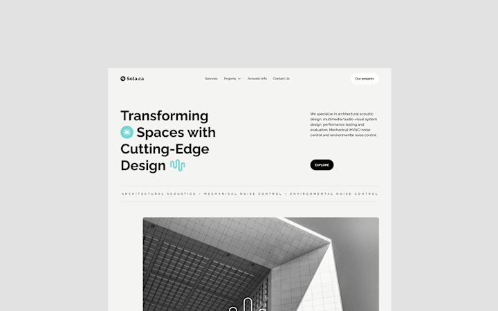 Cover image for Sota.ca — Responsive Website