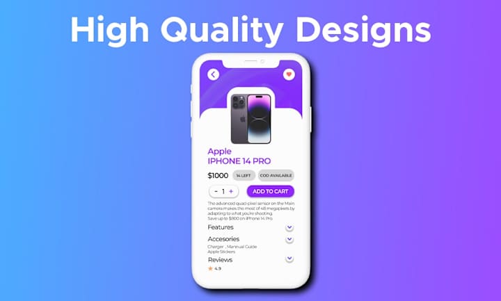 Cover image for APP UI DESIGN