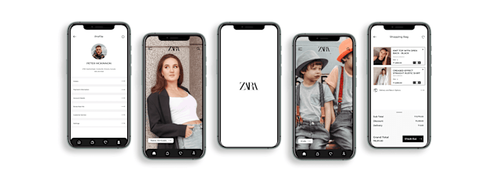 Cover image for ZARA APP REDESIGN