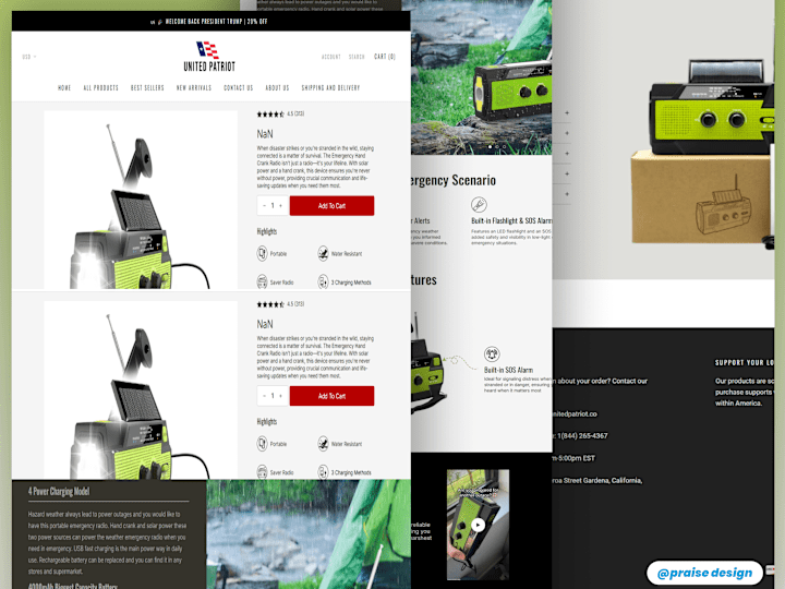 Cover image for Landing page built on Replo