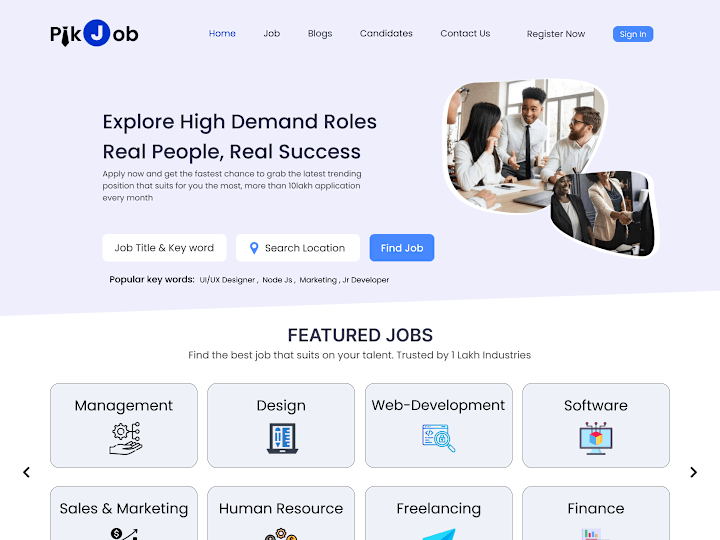 Cover image for Job Portal Website