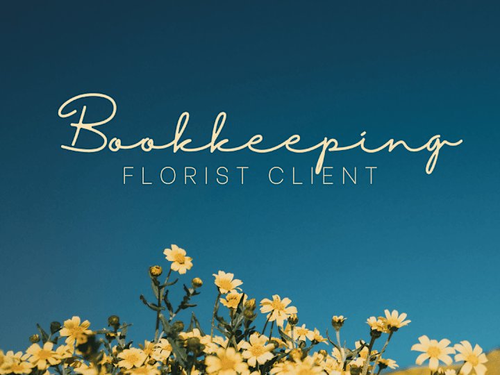 Cover image for Bookkeeping - Florist