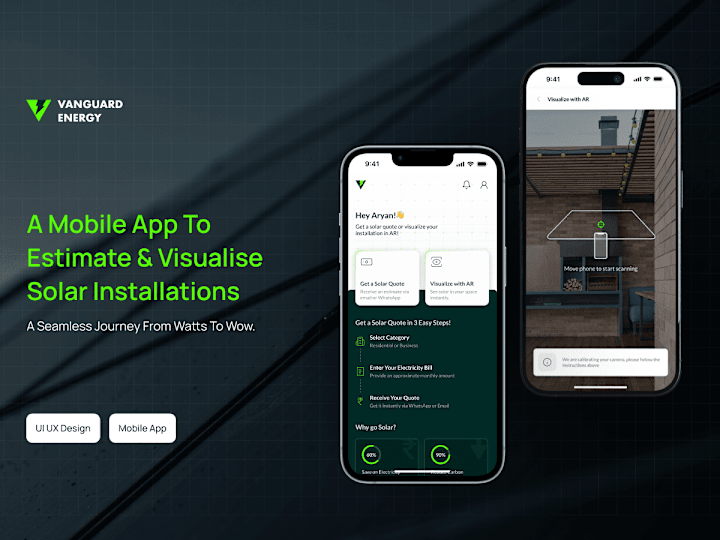 Cover image for Vanguard Mobile App UI UX Design