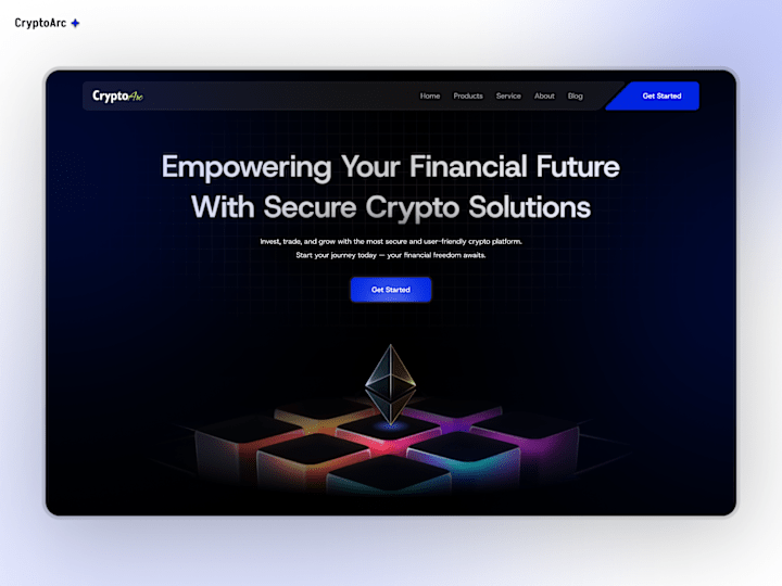 Cover image for Modern Landing Page UI/UX Design in Figma