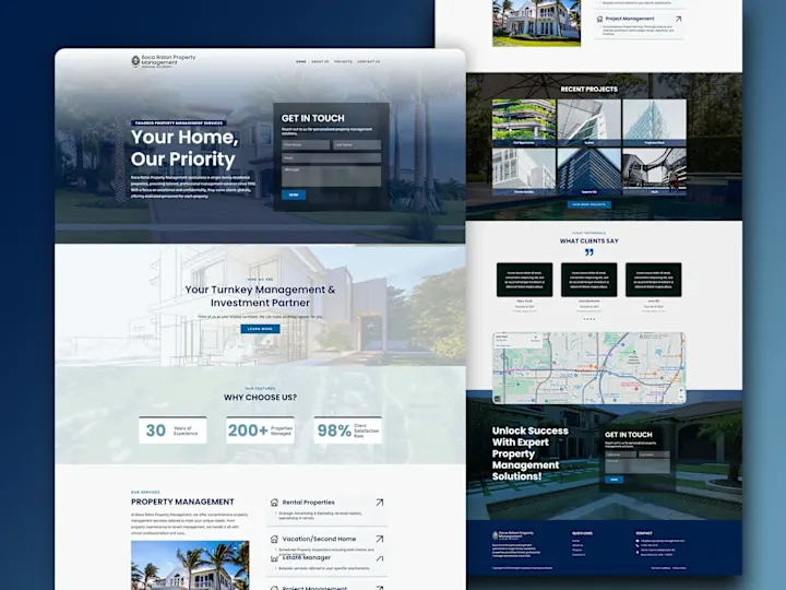 Cover image for Real Estate Website Design For Boca Property | Ashiqurtech