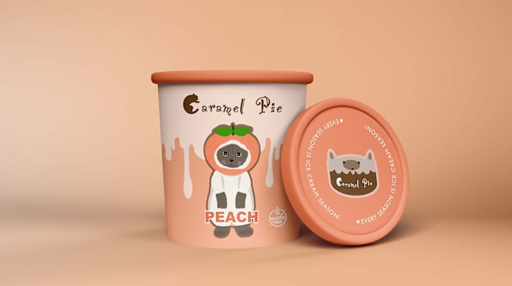 Cover image for Caramel Pie Packaging Design