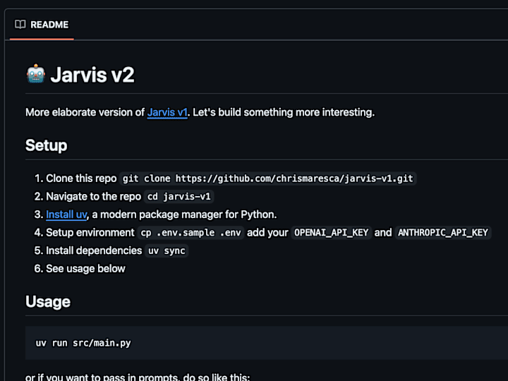 Cover image for Jarvis v2 | Control Your Computer With Voice