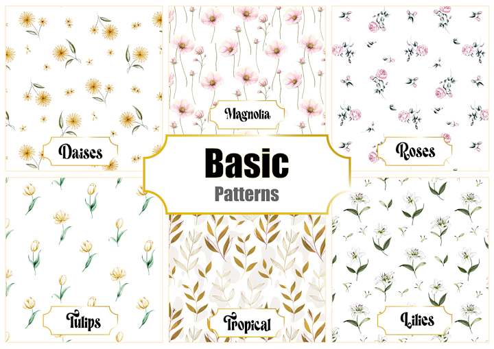 Cover image for Basic Floral pattern