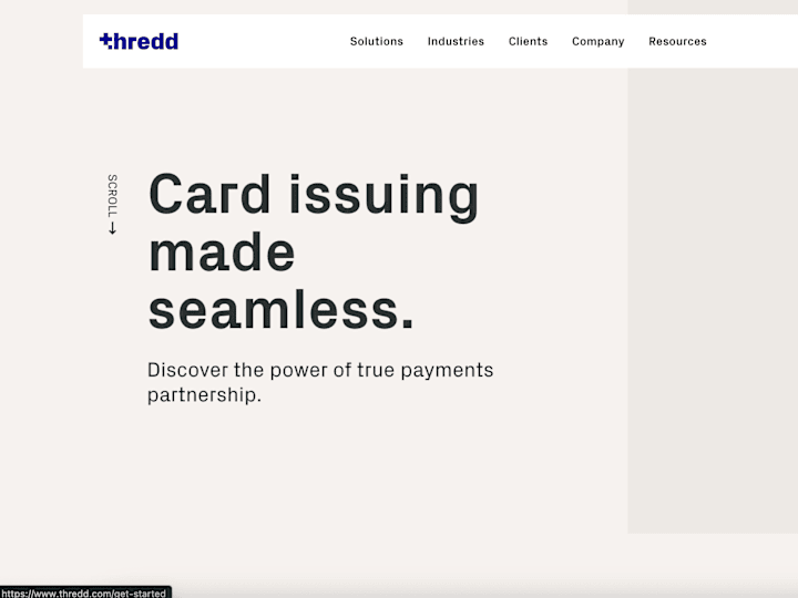 Cover image for Thredd - Lead Frontend Engineer