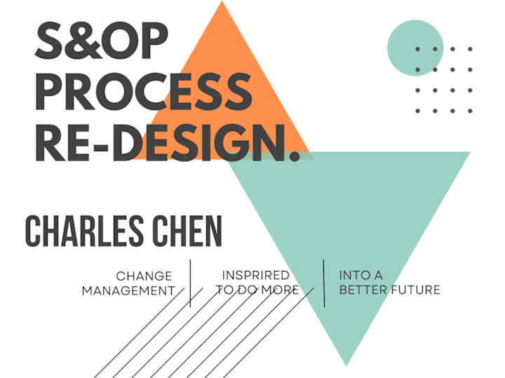 Cover image for S&OP PROCESS RE-DESIGN