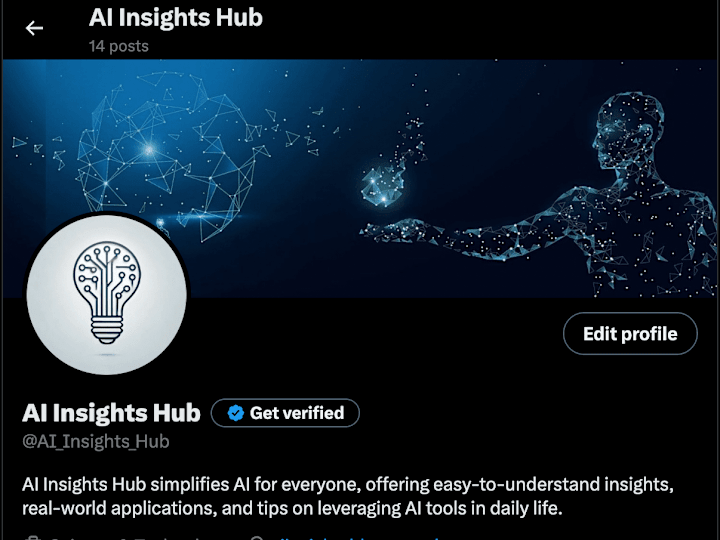 Cover image for Twitter Account for AI Insights Blog