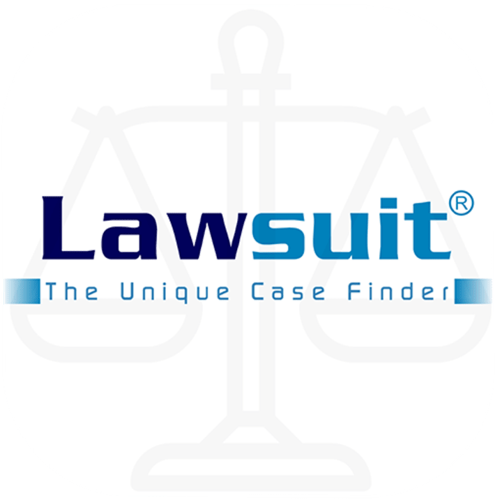 Cover image for Lawsuit The Unique Case Finder 