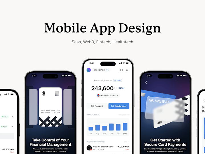 Cover image for Mobile App UI/UX Design