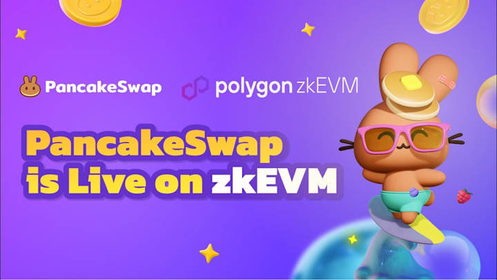 Cover image for PancakeSwap Expands to Polygon zkEVM! - YouTube