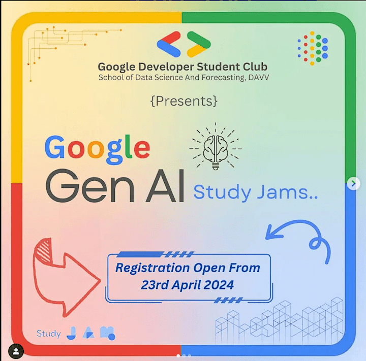 Cover image for GEN Ai Study Jam !!  Template 