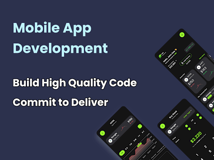 Cover image for Mobile App Developer  - Delivering Quality & Functionality