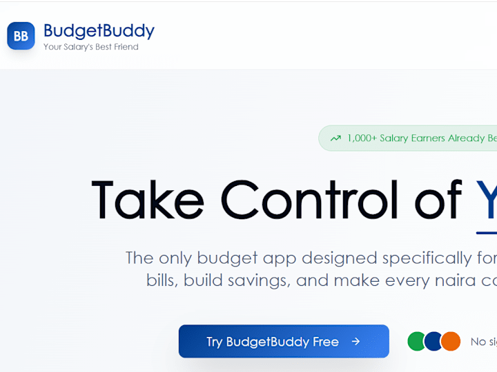 Cover image for BudgetBuddy: Financial Tool Development