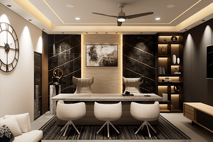 Cover image for Luxury cabin designed for a fabric manufacturing factory