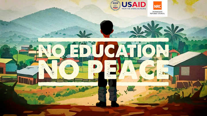 Cover image for NO EDUCATION NO PEACE | NRC | 2023