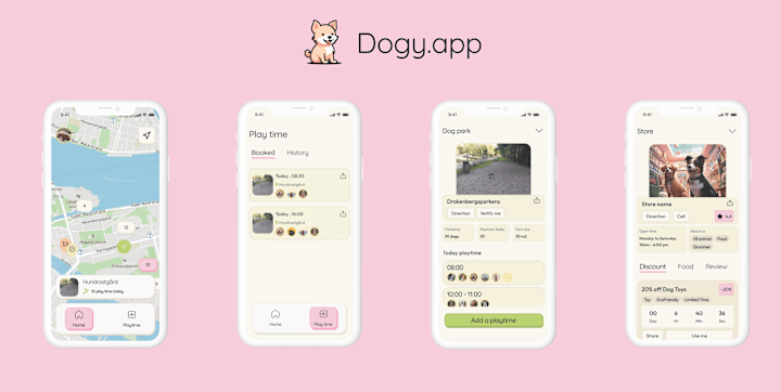 Cover image for Dogy app