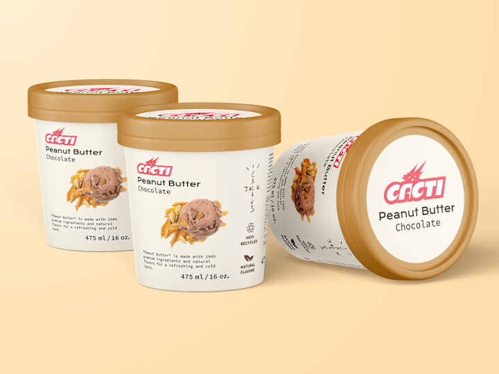 Cover image for [Packaging Design] CACTI Ice-Cream