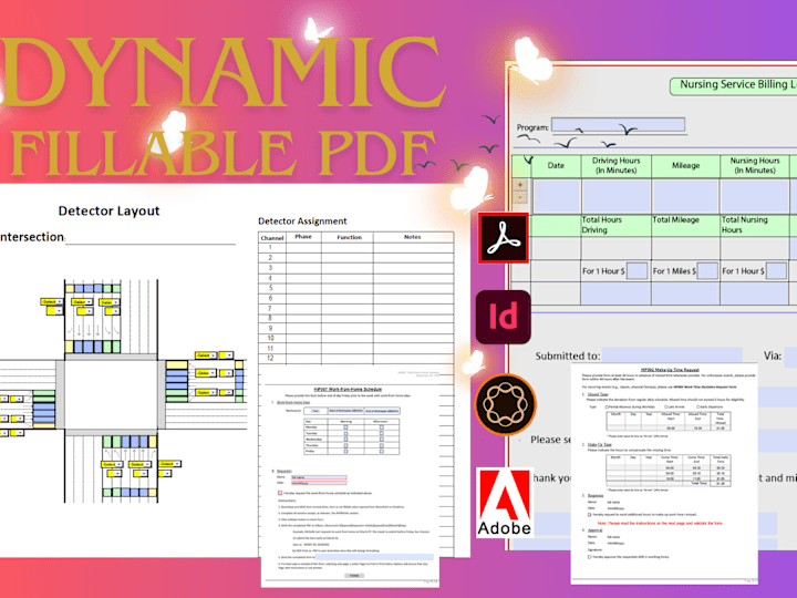 Cover image for I will create an interactive pdf form for you using JavaScript
