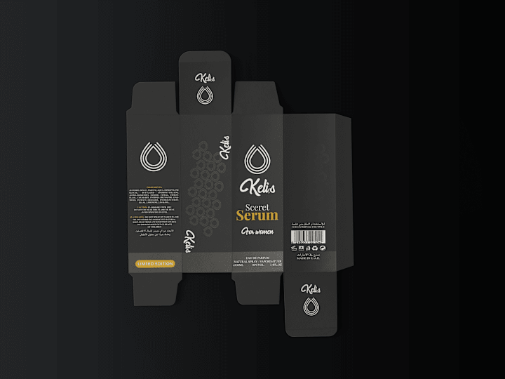 Cover image for Dropper packaging and label