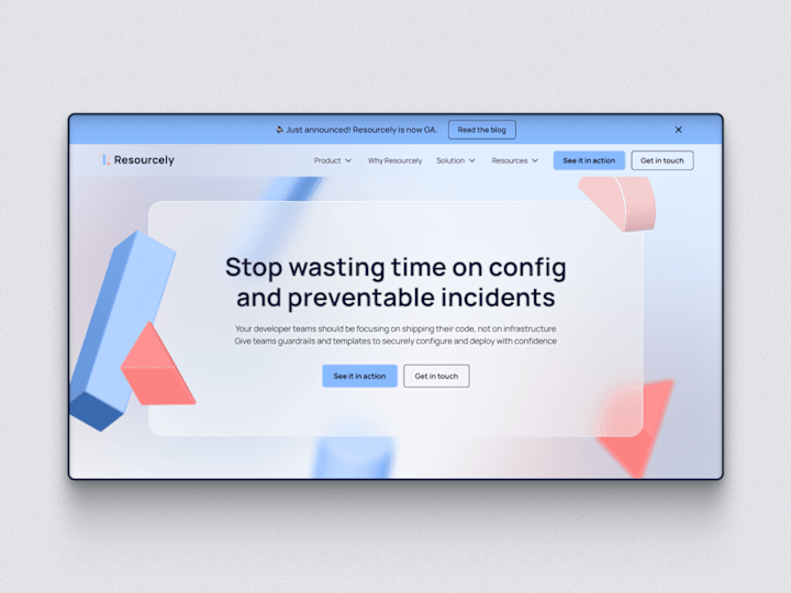 Cover image for Webflow Development for Resourcely