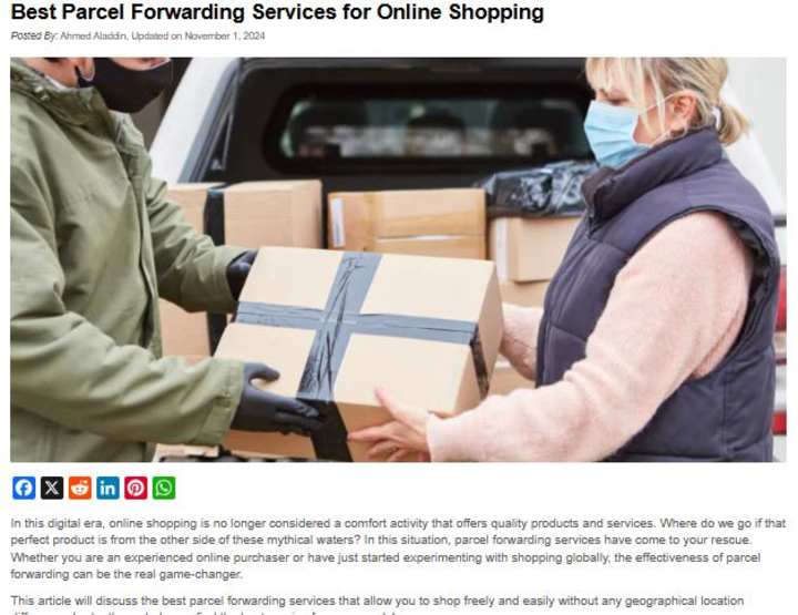 Cover image for A Blog Post on Best Parcel Forwarding Services