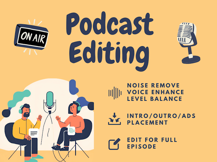 Cover image for Podcast Audio Editing