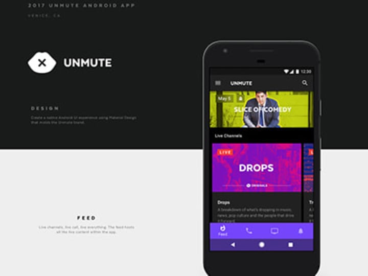 Cover image for Unmute - live audio calls