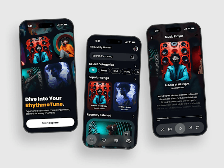 Cover image for RhythmoTune – Your Ultimate Music Experience, Reimagined