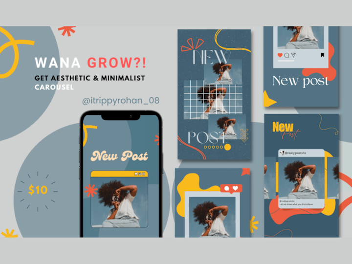 Cover image for Eye catching Social media ads Template