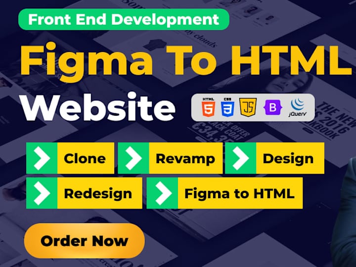 Cover image for Complete Front-End Development Service