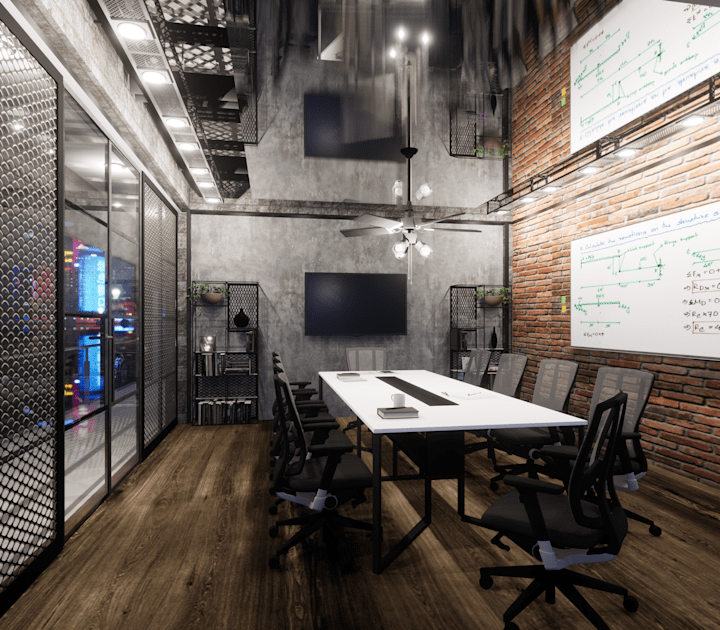 Cover image for Meeting Room - 3D Visualization
