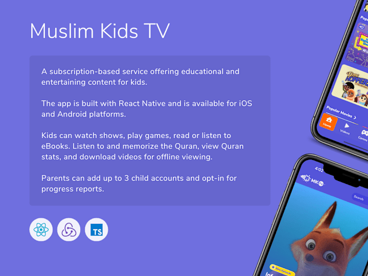 Cover image for  Muslim Kids TV 