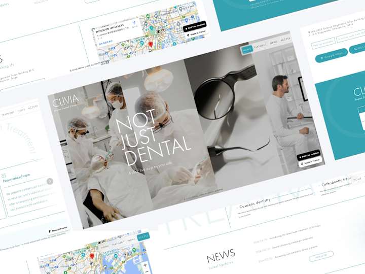 Cover image for Dental Clinic Template