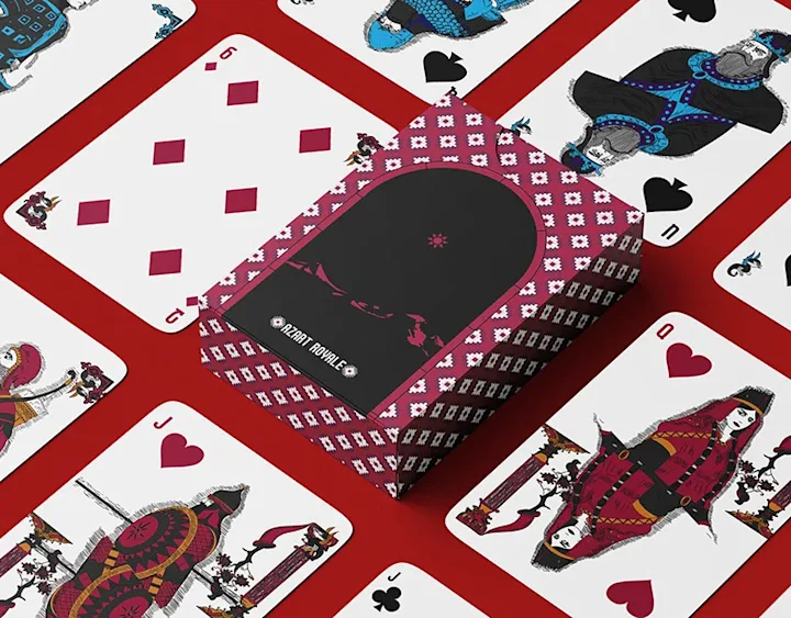 Cover image for Azart Royale: The Art of Armenian Card Design
