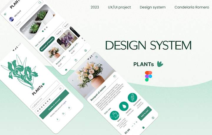 Cover image for Design system | UI project on Behance
