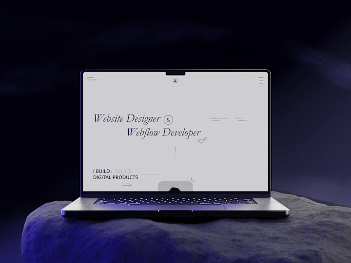 Cover image for Web Designer & Developer 