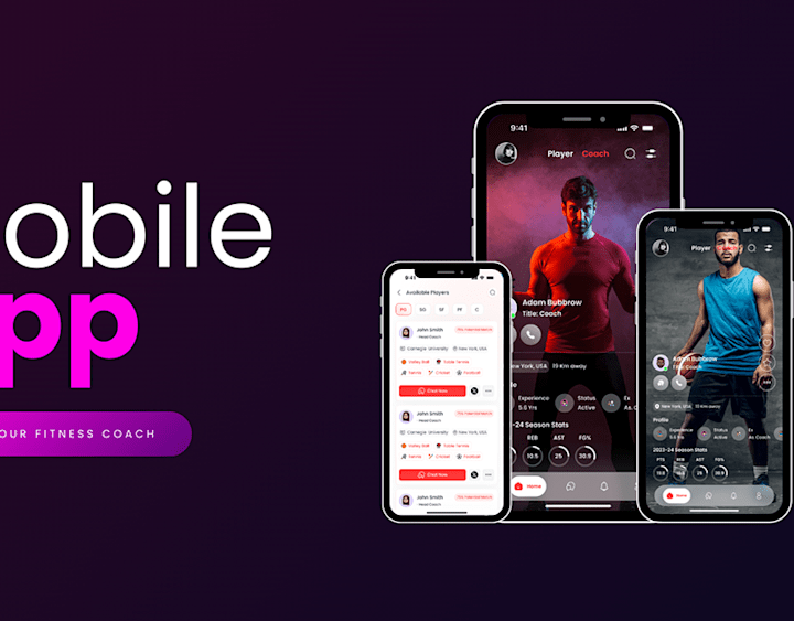 Cover image for Fitness Coach Booking App :: Behance